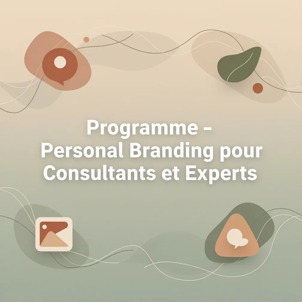 Programme - Personal Branding pour Consultants et Experts
