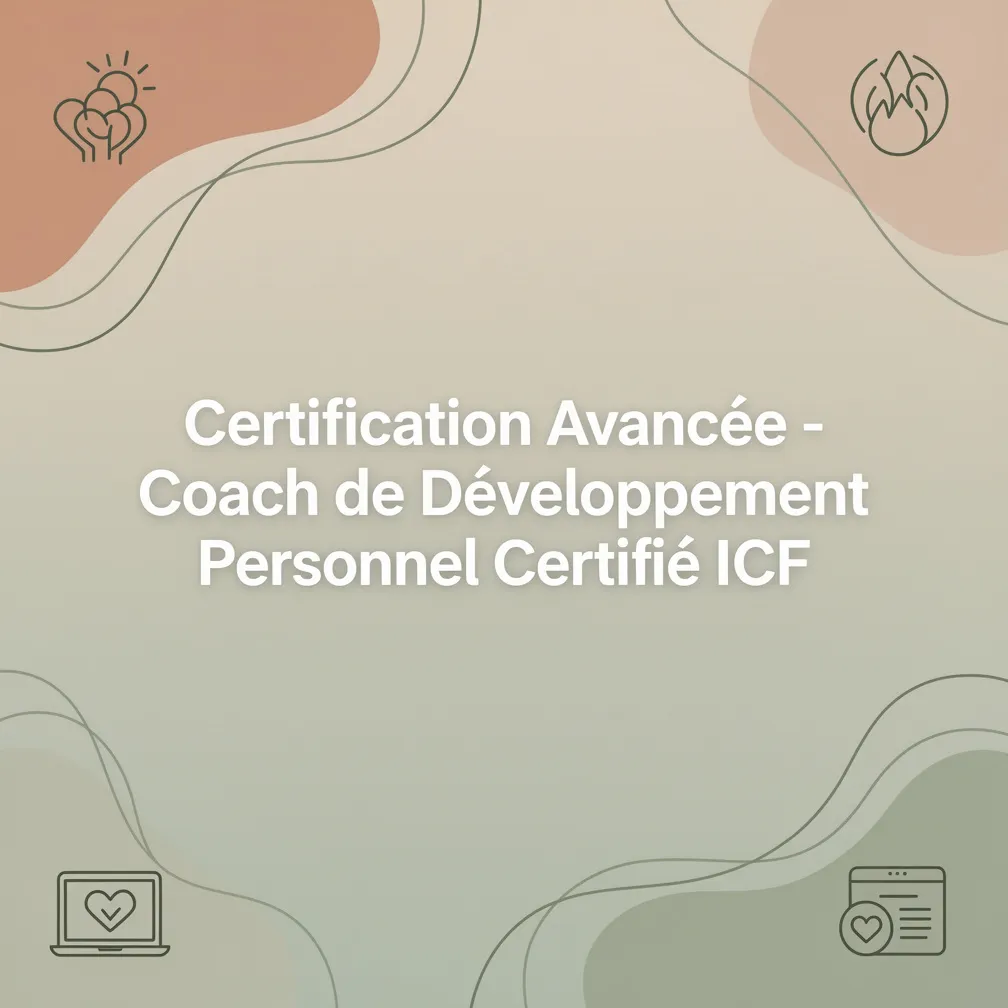 Certification Avancée - Coach de Développement Personnel Certifié ICF