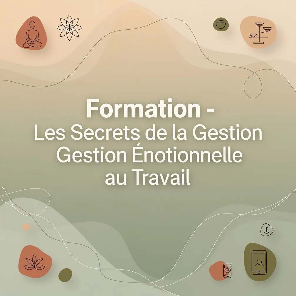 Formation - Les Secrets de la Gestion Émotionnelle au Travail